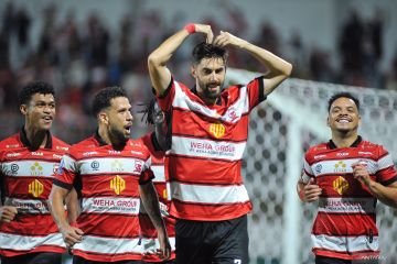 Madura United dan Persita Tangerang Berakhir Imbang 1-1