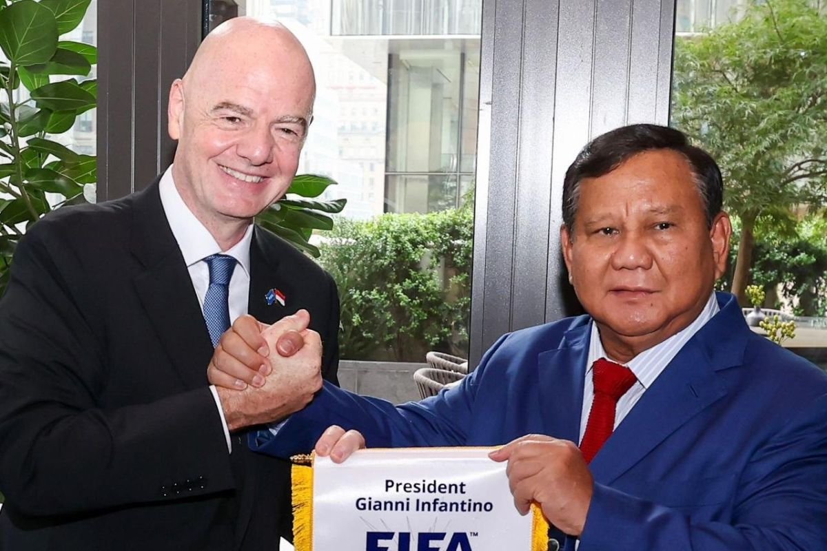 Presiden Prabowo dan Infantino Bahas Peningkatan Sepak Bola di Indonesia